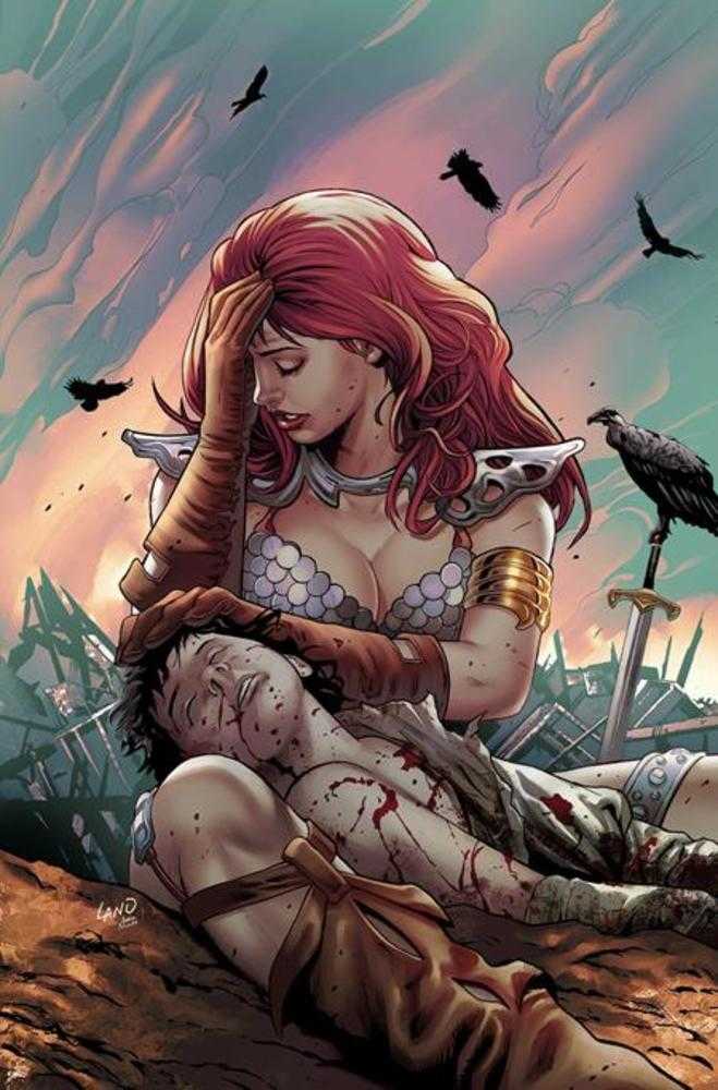 Sonja Reborn #4 Cover G 1 in 10 Greg Land Full Art Variant