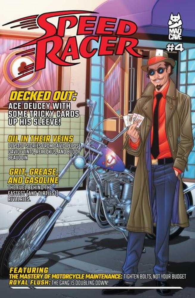 Speed Racer #4 Cover C 1:10 Chris Batista Car Magazine Homage Unlock Variant