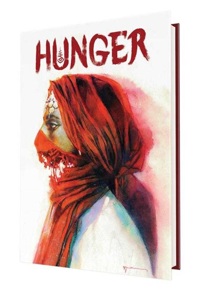 Hunger Hardcover Bill Sienkiewicz Premiere Edition With Gold Foil Slipcase