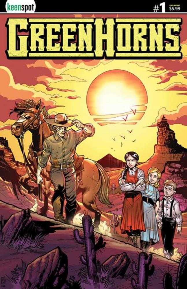 Greenhorns #1 2nd Print Cover A Athila Fabbio Pete Pantazis