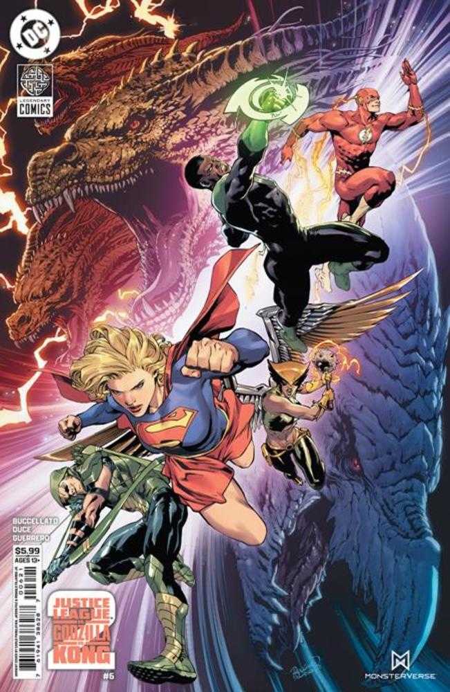 Justice League vs Godzilla vs Kong 2 #6 (Of 7) Cover B Carlo Pagulayan Card Stock Variant