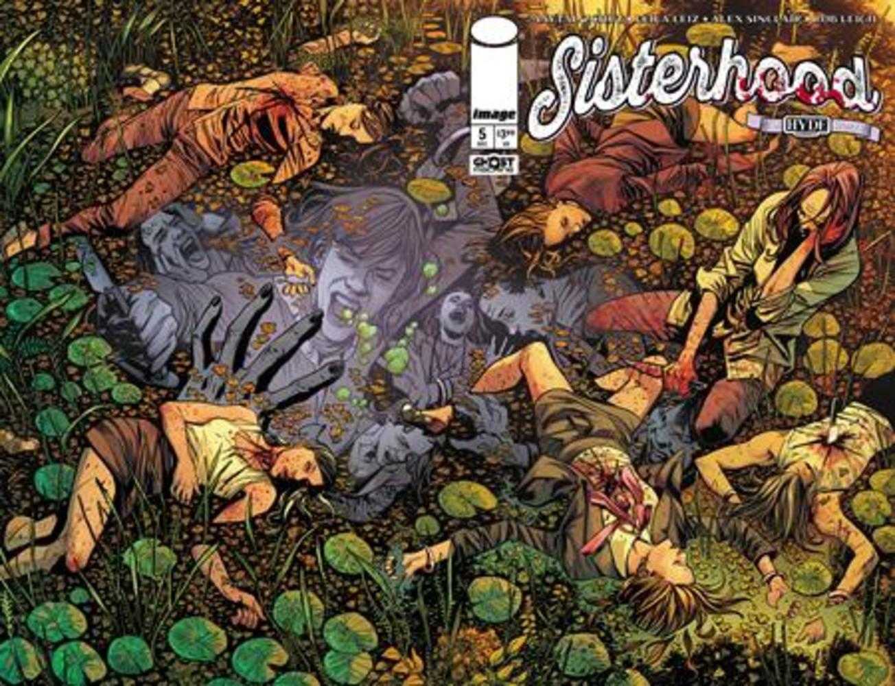 Sisterhood A Hyde Street Story #5 (Of 5) Cover B Bryan Hitch & Brad Anderson Wraparound Variant