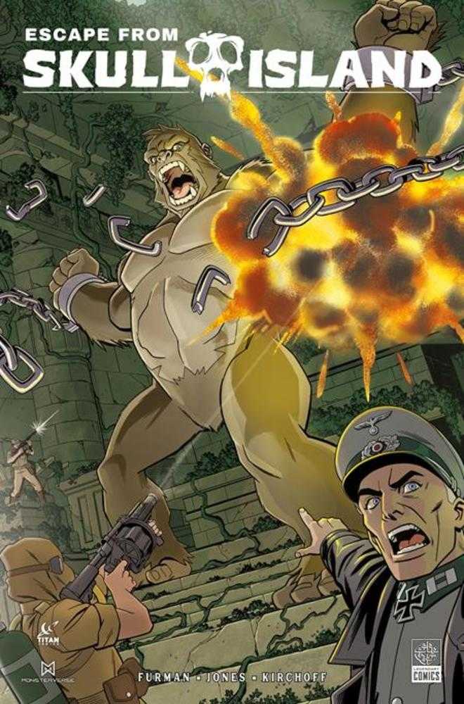 Escape From Skull Island #1 (Of 4) Cover B Christopher Jones Variant