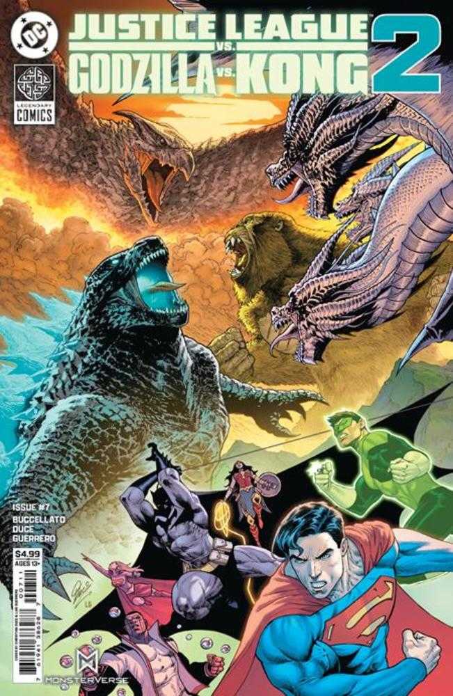 Justice League vs Godzilla vs Kong 2 #7 (Of 7) Cover A Christian Duce
