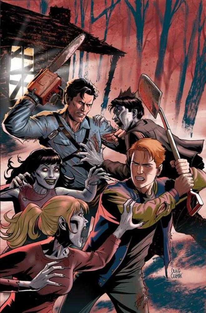 Archie X Army Of Darkness #1 Cover K Inc 1:15 Craig Cermak Full Art Variant