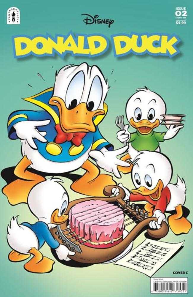 Donald Duck Legacy #390 Master Of Disaster Cover C 1 in 10 Carl Barks Daan Jippes Variant