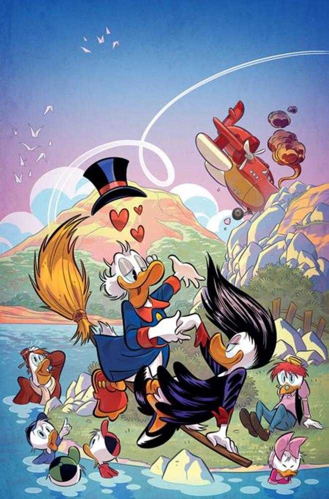 Ducktales Valentines Day Special 2026 #1 (One Shot) Cover E 1 in 10 Libero Ermetti Full Art Variant