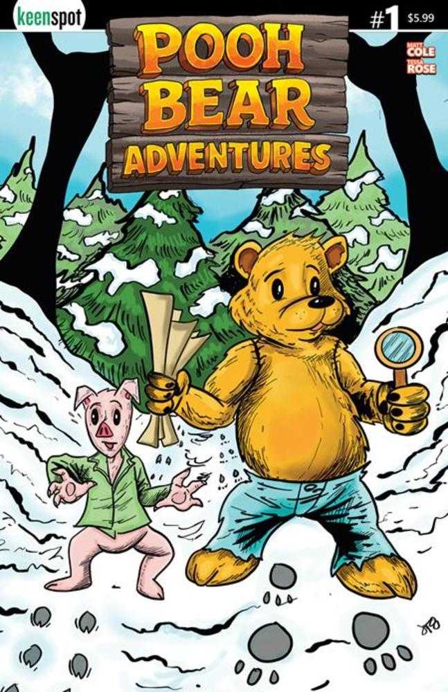 Pooh Bear Adventures #1 Cover C Jason Turner (Bagged With Trading Card)
