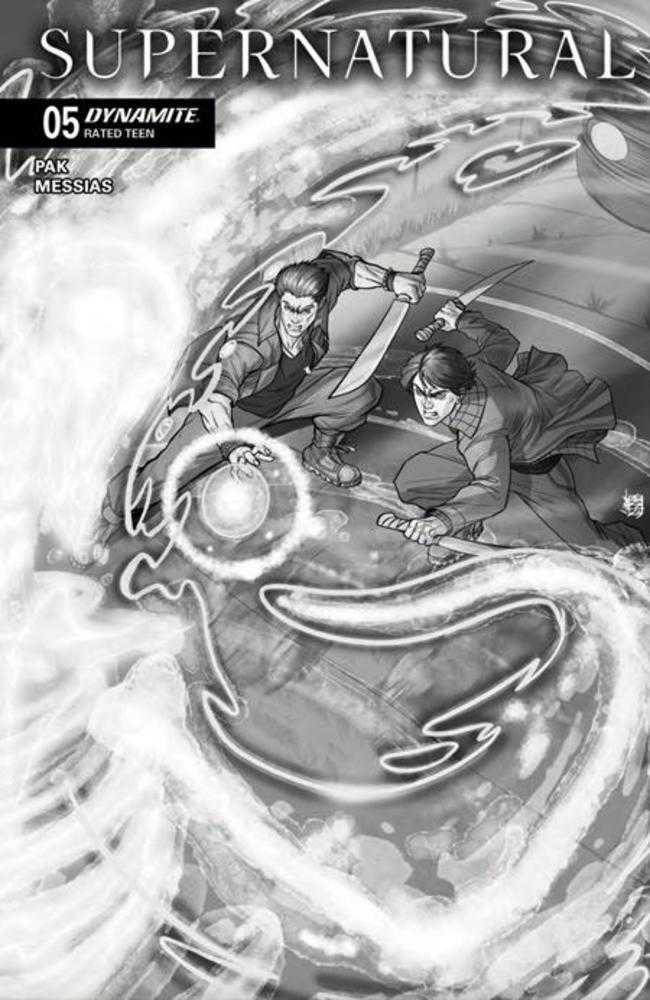 Supernatural #5 Cover F 1 in 10 Alfredo Cardona Line Art Variant