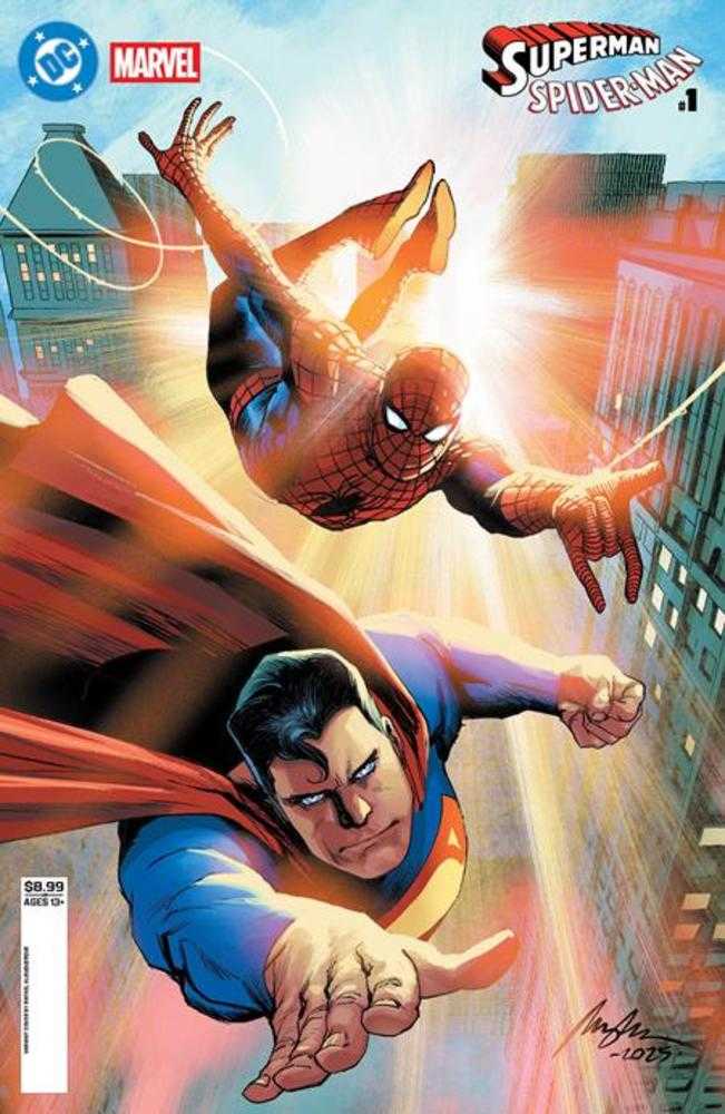 DC Marvel Superman Spider-Man #1 (One Shot) Cover C Rafael Albuquerque Card Stock Variant (PRE-ORDER)