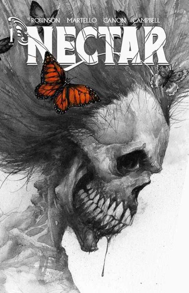 Nectar #1 Cover F Inc 1:50 Jonathan Wayshak Black & White Full Art Variant