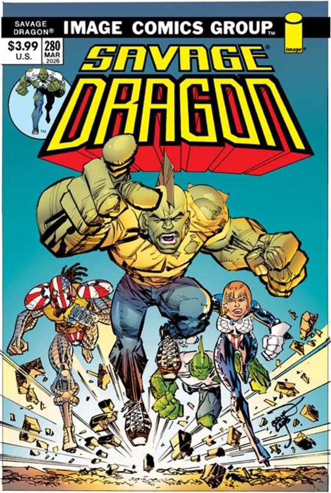 Savage Dragon #280 Cover B Erik Larsen 70's Variant (Mature)