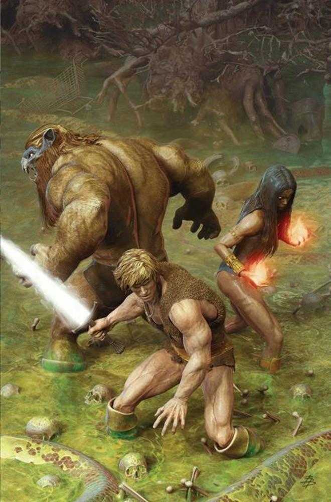 Thundarr The Barbarian #3 Cover I Inc 1:20 Bjorn Barends Full Art Variant