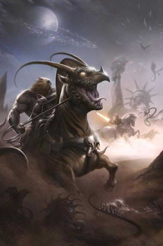 Thundarr The Barbarian #3 Cover J 1 in 25 Francesco Mattina Full Art Variant