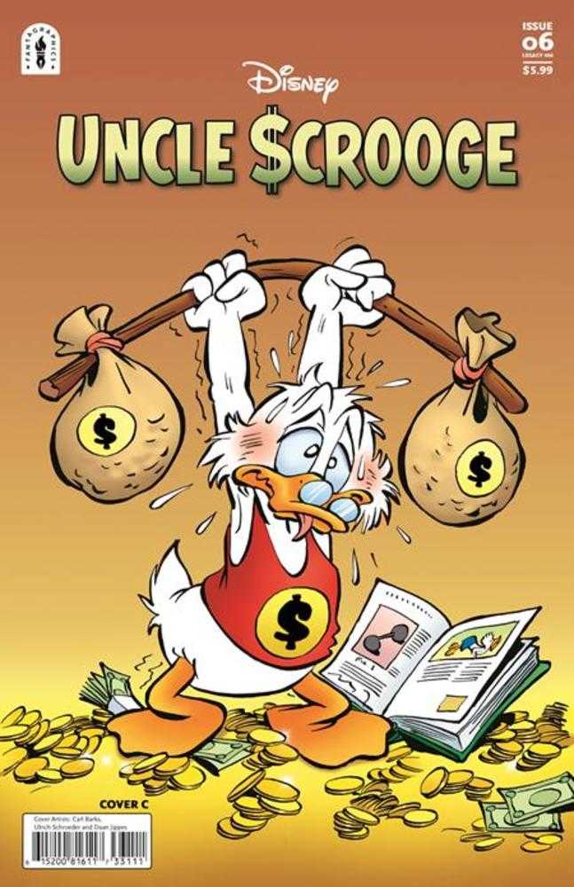 Uncle Scrooge Legacy #466 by Moonlights Blight Cover C Inc 1:10 Carl Barks Daan Jippes Variant