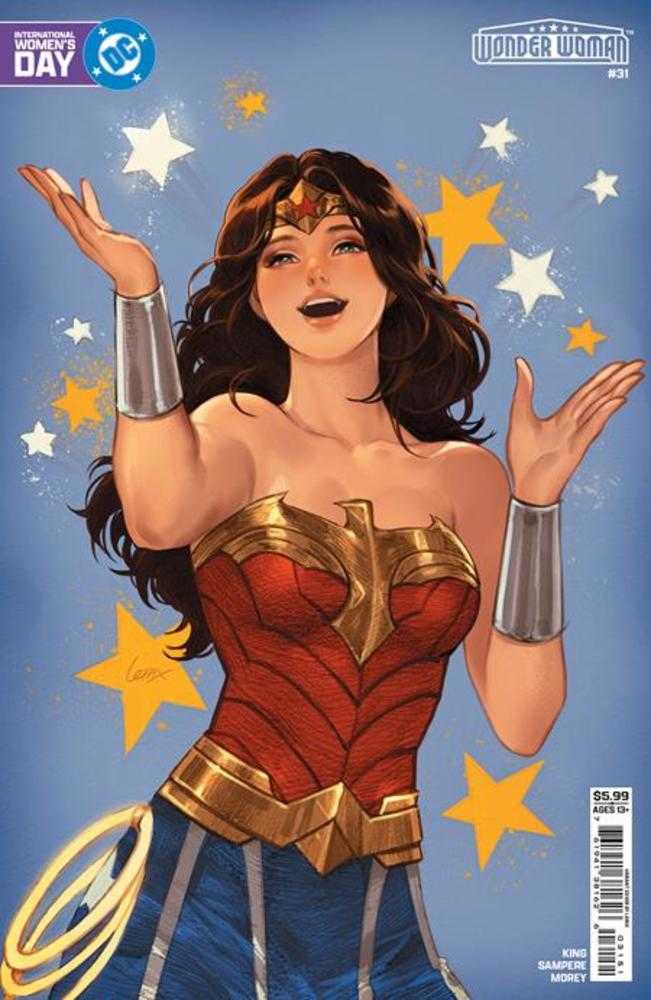 Wonder Woman #31 Cover E Lesley Leirix Li International Women’s Day Card Stock Variant