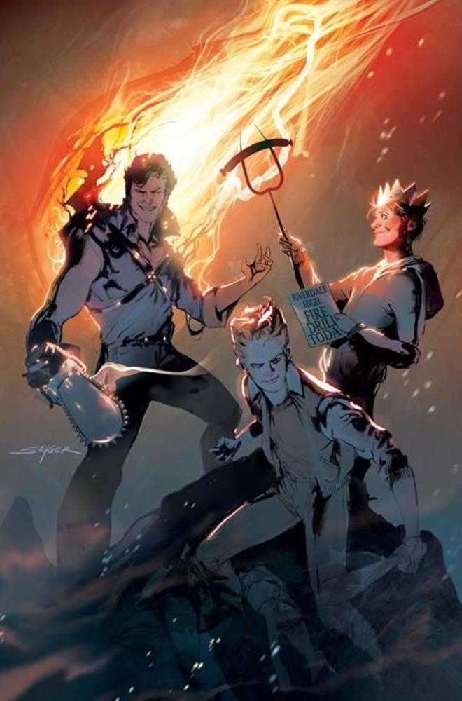 Archie X Army Of Darkness #3 Cover F Inc 1:10 Stuart Sayger Full Art Variant