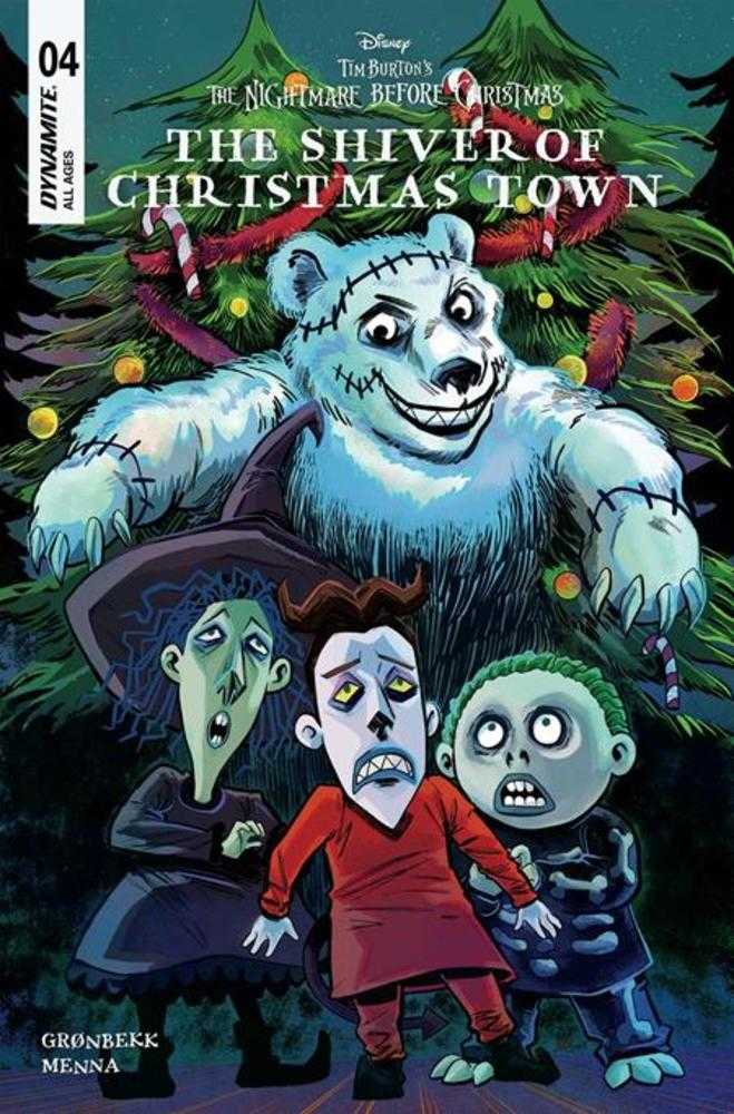 Tim Burtons The Nightmare Before Christmas The Shiver Of Christmas Town #4 Cover B Soo Lee Variant