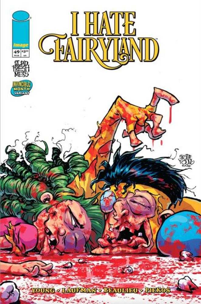 I Hate Fairyland #49 Cover D Skottie Young Invincible Team Up Variant