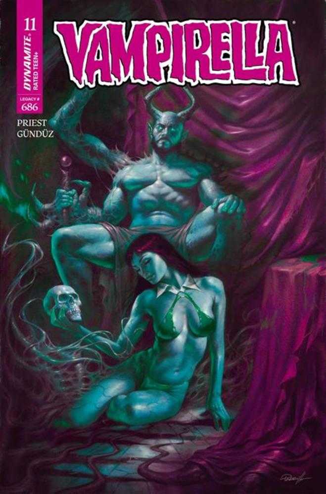 Vampirella #11 Cover M Lucio Parrillo Ultraviolet Variant
