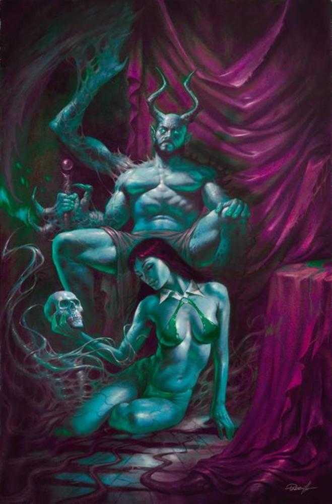 Vampirella #11 Cover O 1 in 10 Lucio Parrillo Ultraviolet Full Art Variant