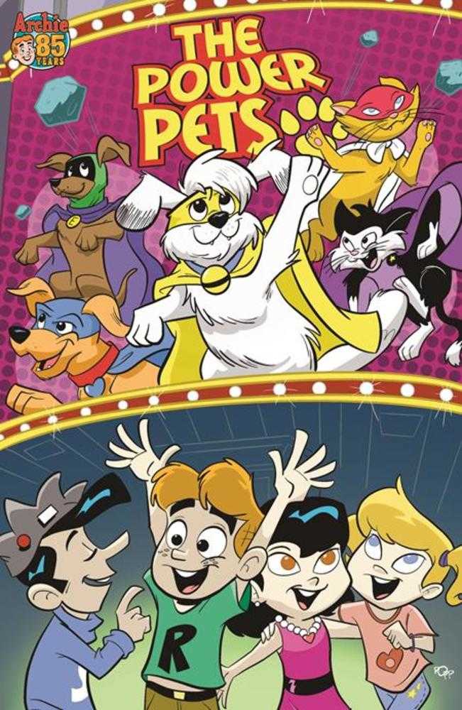Archie Comics 85th Anniversary Presents: Archie's Movie Mania #1 (One Shot) Cover C Adrian Ropp Power Pets Variant