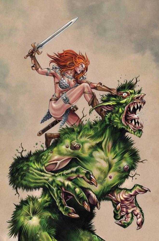 Red Sonja: She-Devil with a Sword #1 Cover L Inc 1:10 Mike Rooth Full Art Cover Variant