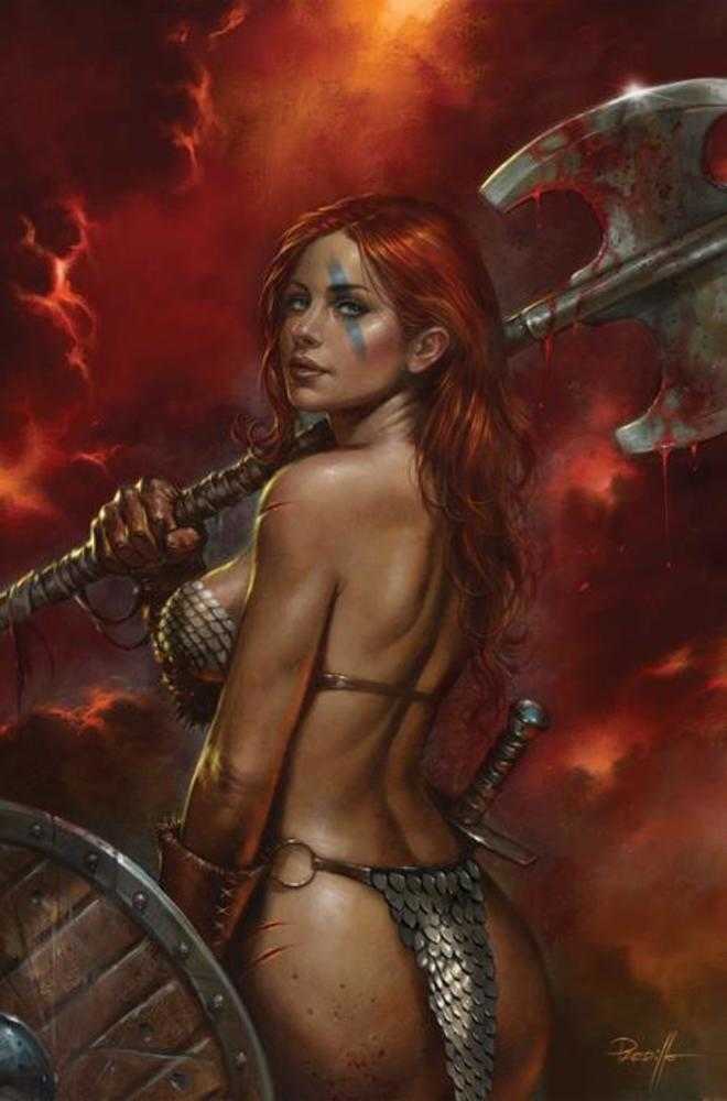 Red Sonja: She-Devil with a Sword #1 Cover N Inc 1:20 Lucio Parrillo Full Art Variant