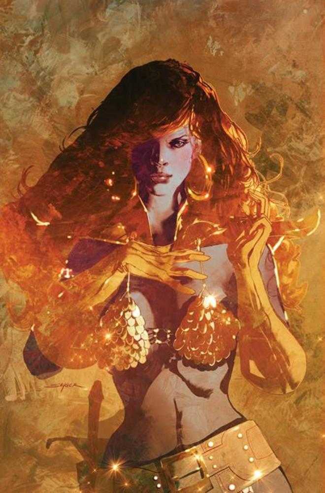 Red Sonja She Devil With A Sword #1 Cover O 1 in 25 Stuart Sayger Full Art Variant