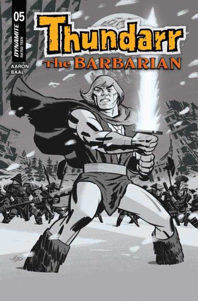 Thundarr The Barbarian #5 Cover F Inc 1:10 Michael Cho Line Art Variant