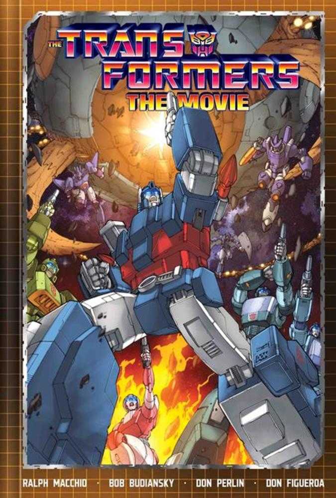 Transformers the Movie Deluxe Edition Hardcover Direct Market Exclusive Don Figueroa & Josh Burcham Cover