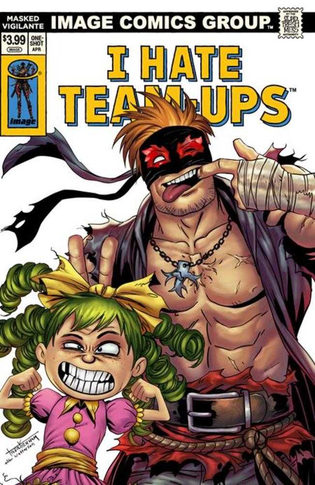Final Boss Masked Vigilante (One Shot) Cover H Tyler Kirkham I Hate Fairyland Team Up Variant (Mature)