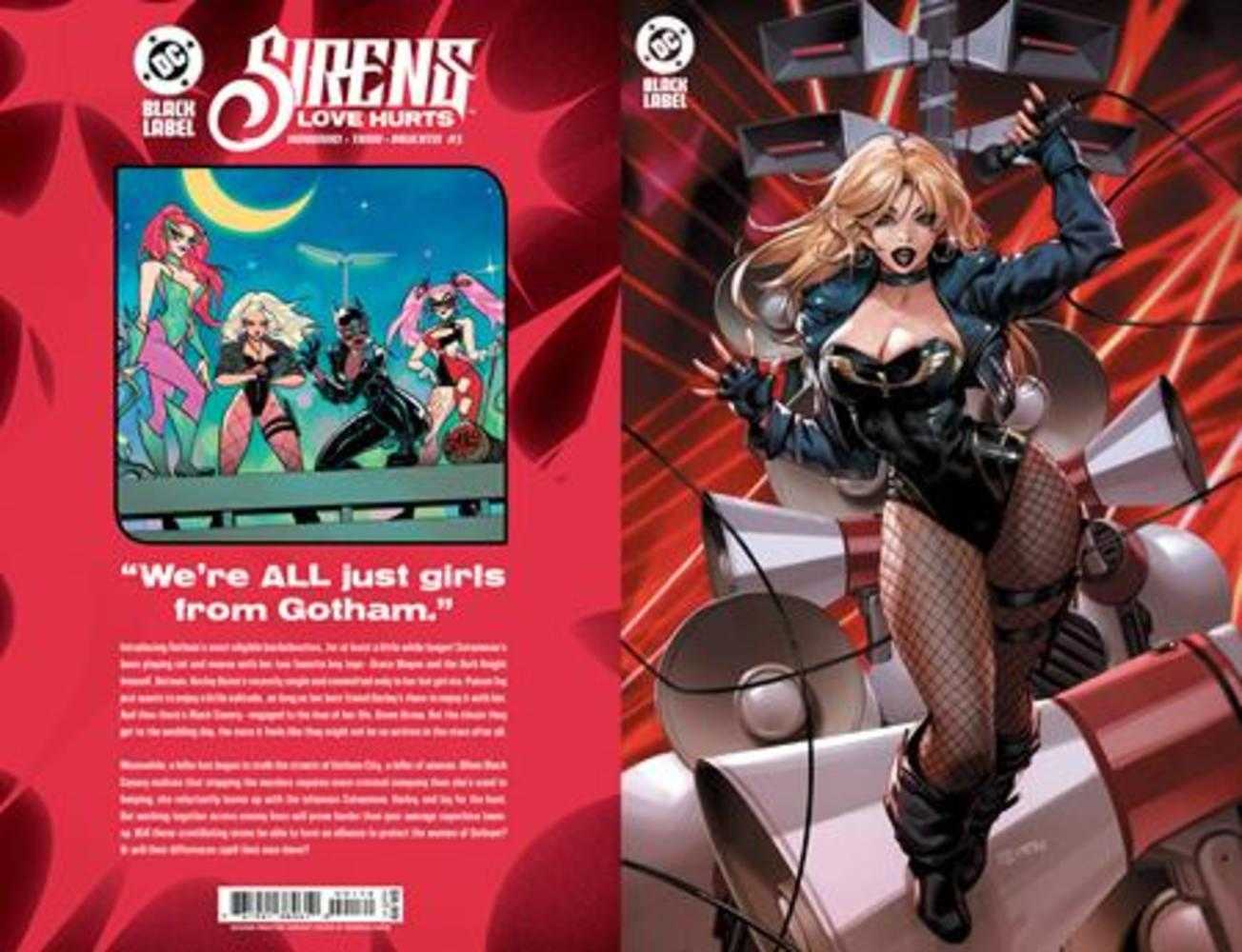Sirens Love Hurts #1 (of 4) 2nd Print Cover B Derrick Chew Foil Variant (Mature)