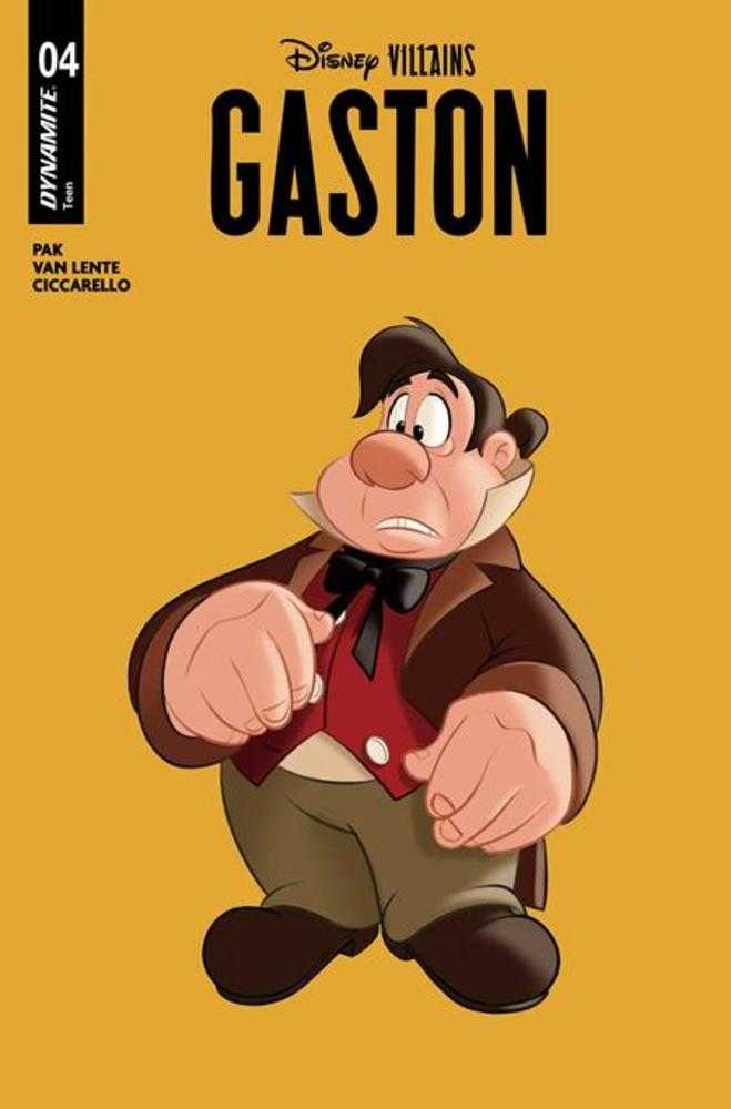 Disney Villains Gaston #4 Cover B Animation Art Variant