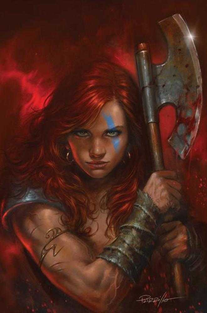 Red Sonja: She-Devil with a Sword #2 Cover K Inc 1:15 Lucio Parrillo Full Art Variant