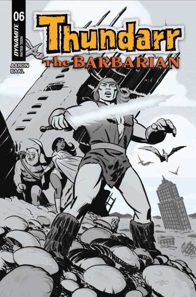 Thundarr The Barbarian #6 Cover F Inc 1:10 Michael Cho Line Art Variant