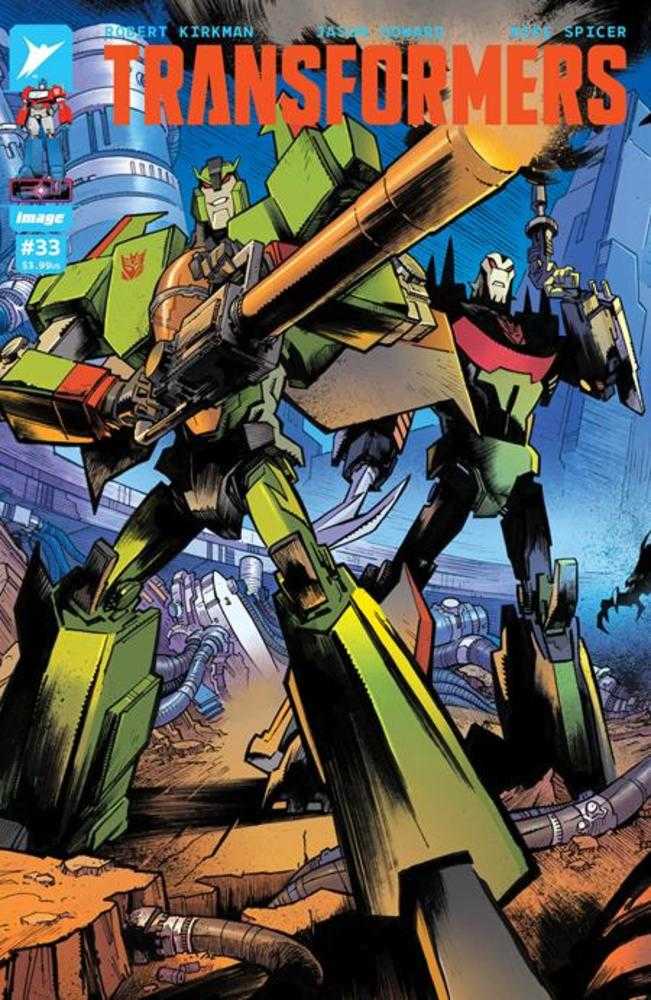 Transformers #33 Cover C Jason Howard & Annalisa Leoni Connecting Vari