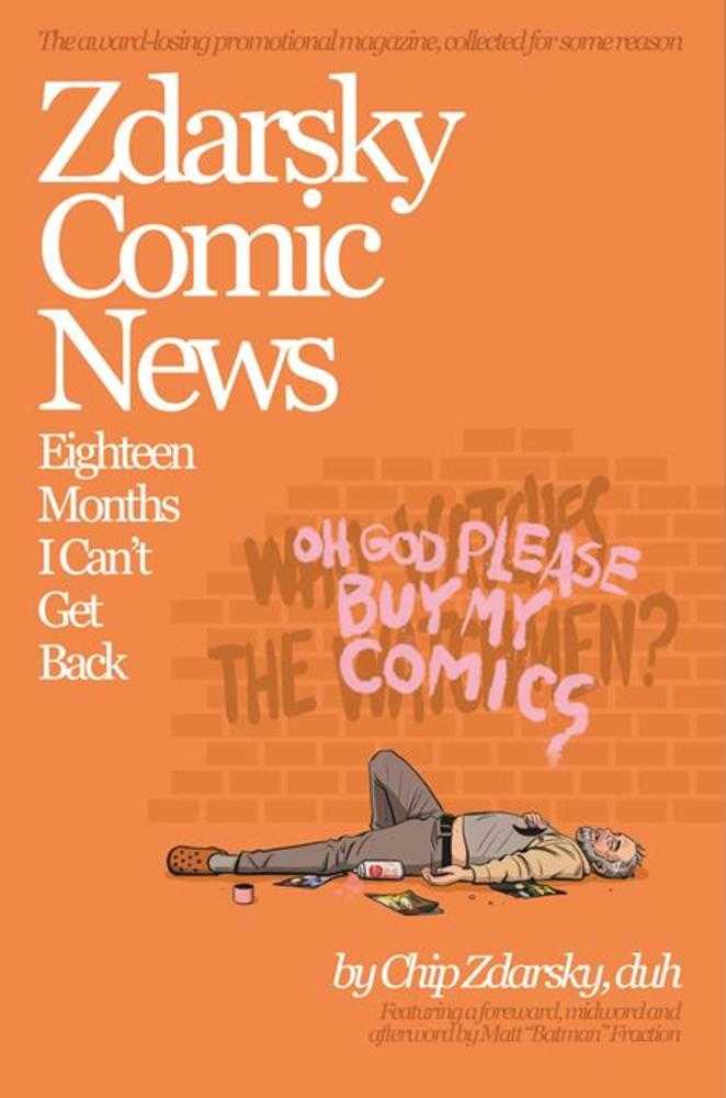 Zdarsky Comic News: Eighteen Months I Can't Get Back TPB