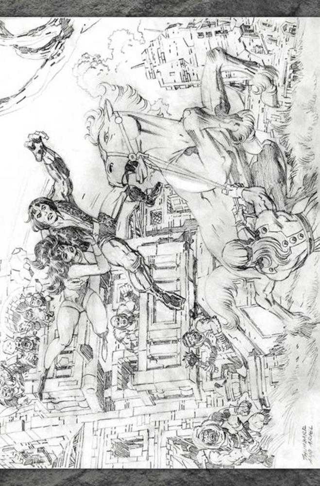 Thundarr The Barbarian #3 Cover M Foc Inc 1:7 Jack Kirby Model Sheet Full Art Variant