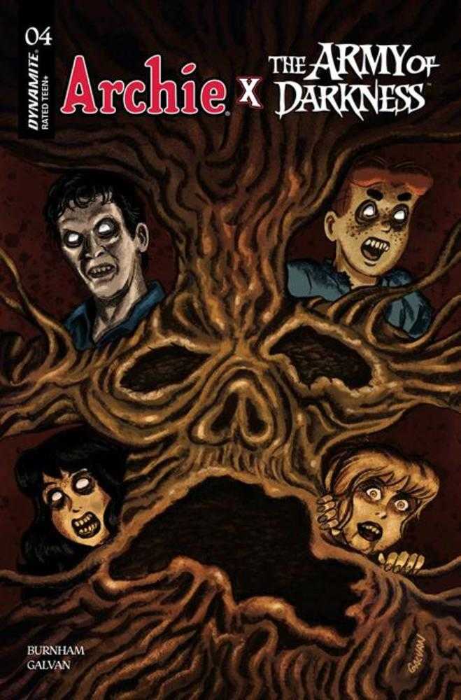Archie X Army Of Darkness #4 Cover M Bill Galvan Deadite Variant