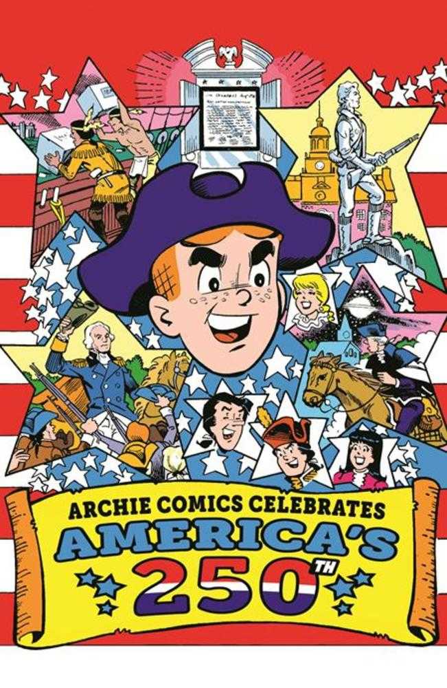 Archie Comics Celebrates Americas 250th (One Shot) Cover E Stan Goldberg Life With Archie Retro Foil Virgin Variant