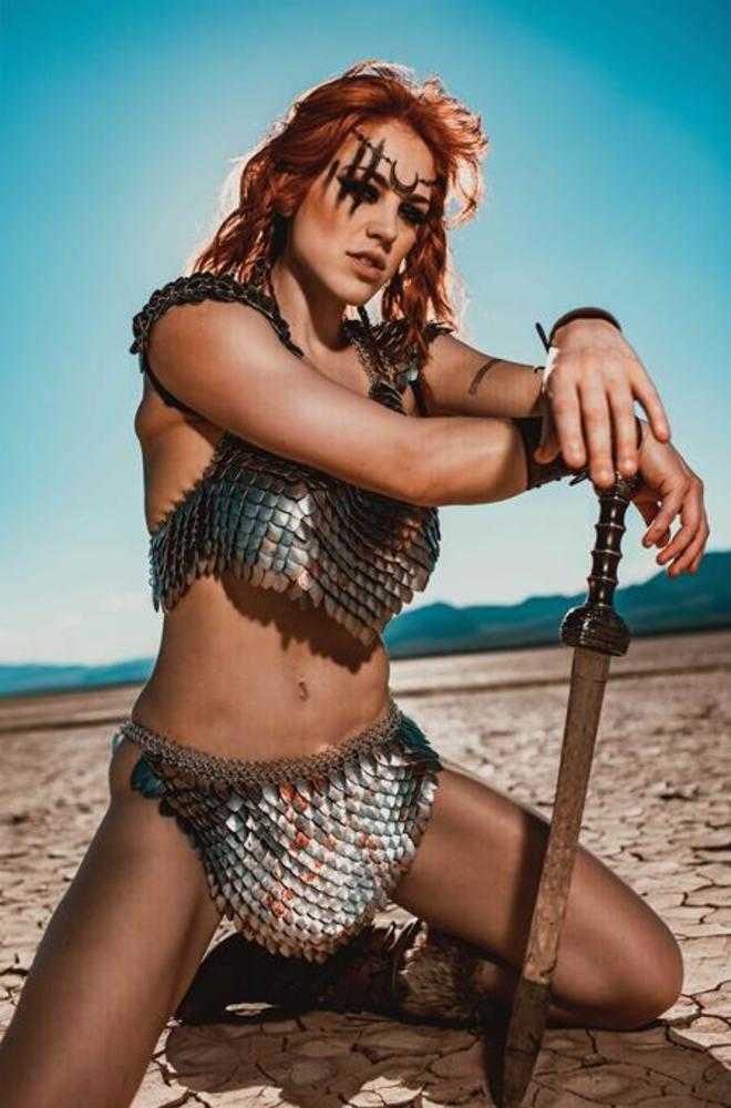Red Sonja: Noir The Plunder and the Princess #1 (One Shot) Cover G Inc 1:10 Cosplay Molly Stewart Virgin Variant