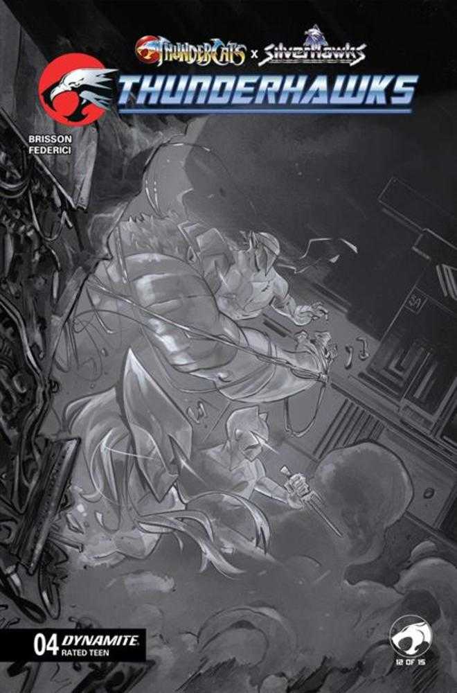 Thundercats X Silverhawks Thunderhawks #4 Cover G Inc 1:10 Alessandro Ranaldi Virgin Variant