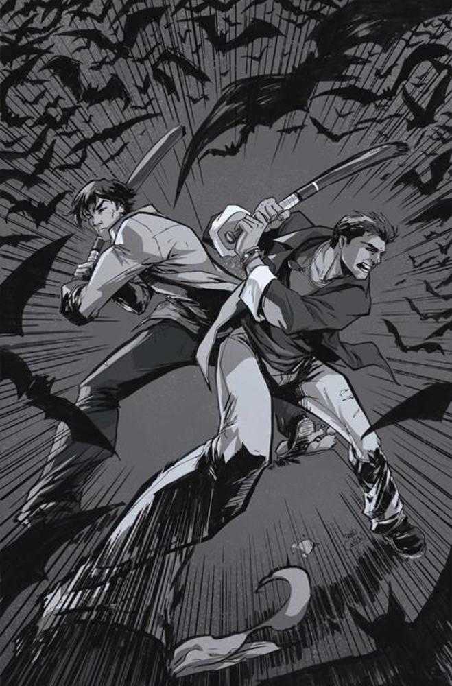 Supernatural #8 Cover L Inc 1:5 David Cousens Line Art Virgin Variant
