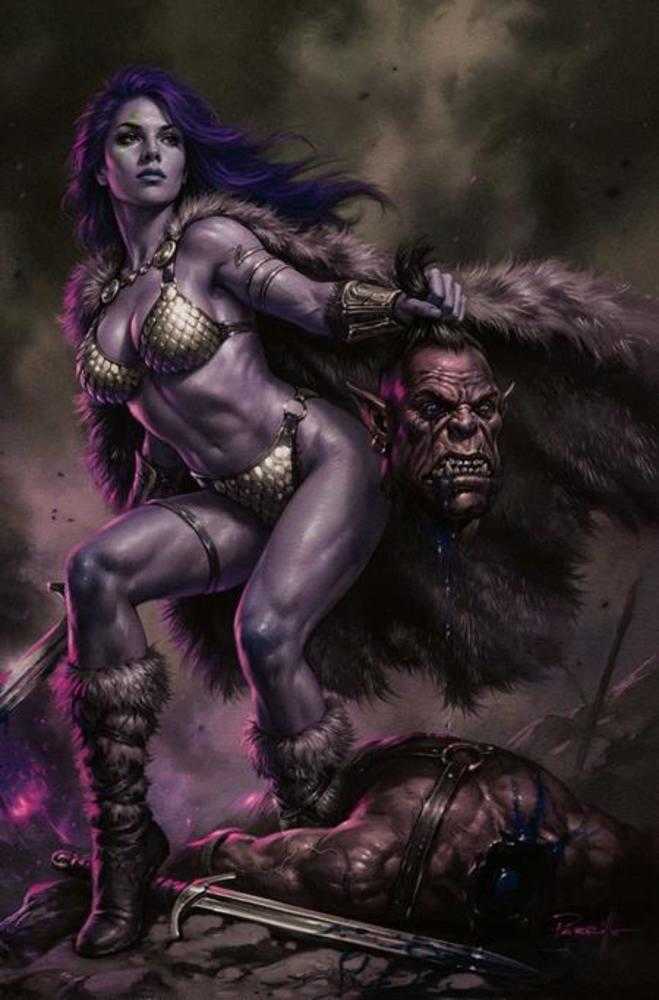 Red Sonja: She-Devil with a Sword #3 Cover N Inc 1:7 Lucio Parrillo Ultraviolet Virgin Variant
