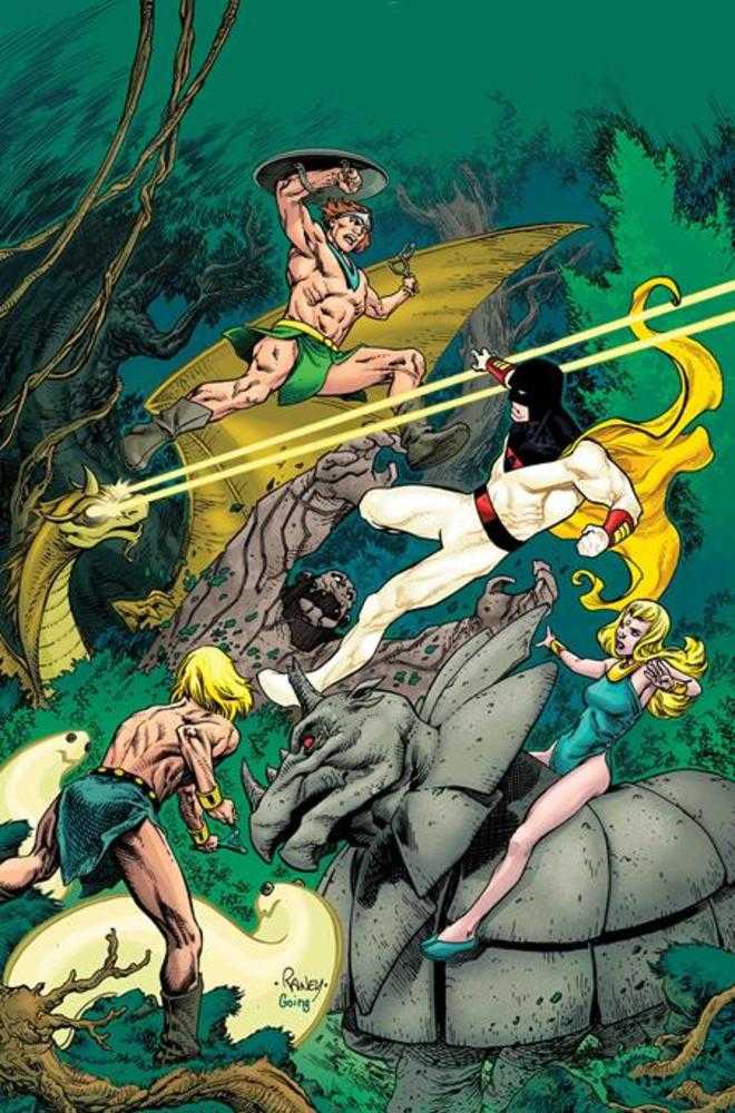 Space Ghost vs The Herculoids #1 Cover K Inc 1:10 Tom Raney Full Art Variant
