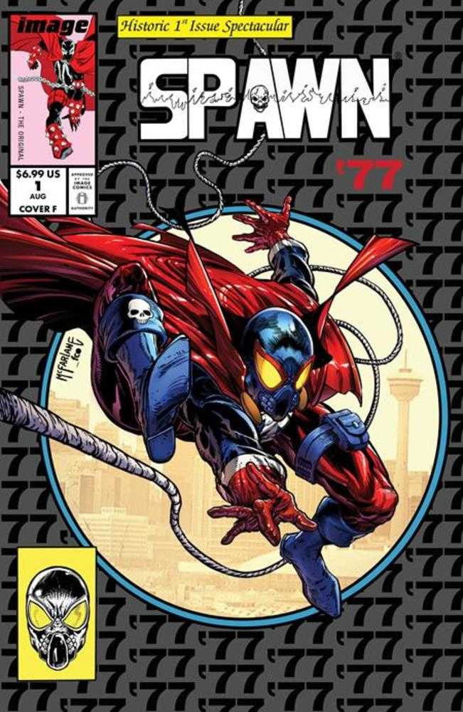 Spawn 77 #1 (Of 3) Cover F Inc 1:25 Todd McFarlane Retro Logo Variant