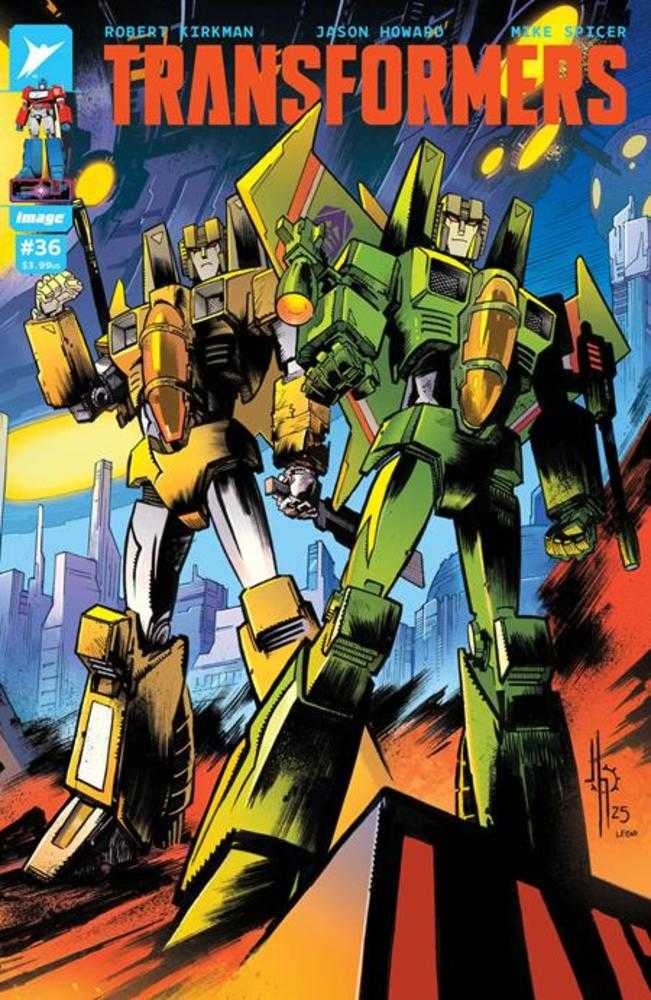 Transformers #36 Cover C Jason Howard & Annalisa Leoni Connecting Cove