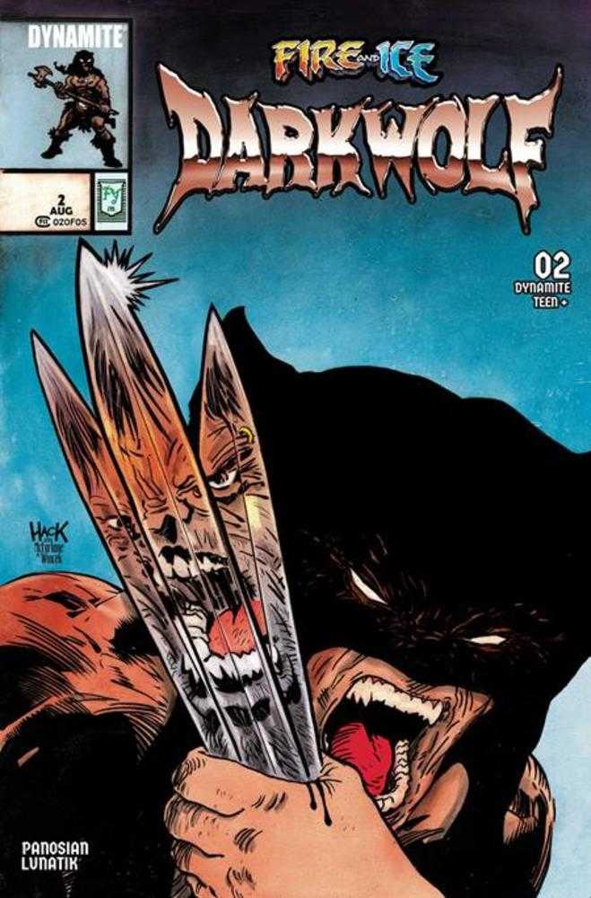 Fire And Ice Darkwolf #2 Cover L Robert Hack