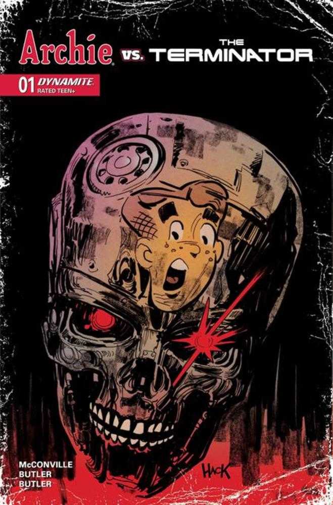 Archie vs The Terminator #1 Cover M Inc 1:10 Robert Hack Foil Variant